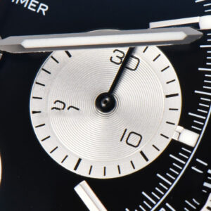 Navitimer B01 43mm BLSF Black Dial White Subdial Black Leather Strap A7750 - Image 20
