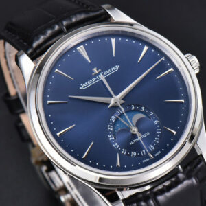 Master Ultra Thin Moonphase 1368480 APSF 39MM Blue Dial Leather Strap SA925 - Image 25