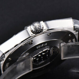 Overseas 47040 MKF 42MM Blue Dial Leather Strap 9015 - Image 6