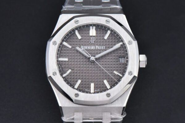 Royal Oak 15500 APSF 41MM Gray Textured Dial SS Bracelet A4302
