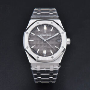 Royal Oak 15500 APSF 41MM Gray Textured Dial SS Bracelet A4302 - Image 22
