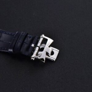 Overseas 47040 MKF 42MM Blue Dial Leather Strap 9015 - Image 7