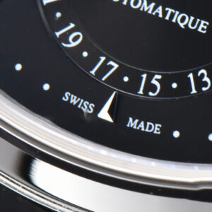 Master Ultra Thin Moonphase 1368420 APSF 39MM Black Dial Leather Strap SA925 - Image 16