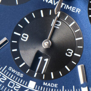 Navitimer B01 43mm BLSF Blue Dial Black Leather Strap A7750 - Image 21