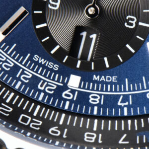 Navitimer B01 43mm BLSF Blue Dial Black Leather Strap A7750 - Image 22