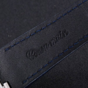 Overseas 47040 MKF 42MM Blue Dial Leather Strap 9015 - Image 12