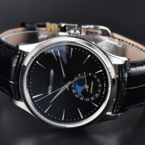 Master Ultra Thin Moonphase 1368420 APSF 39MM Black Dial Leather Strap SA925 - Image 20