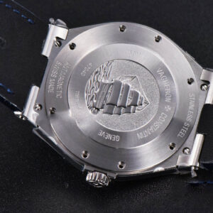 Overseas 47040 MKF 42MM Blue Dial Leather Strap 9015 - Image 13