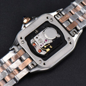 Panthère Secrete Ladies 22mm SS/RG BVF White Dial Diamond Bezel SS/RG Bracelet Ronda Quartz - Image 25