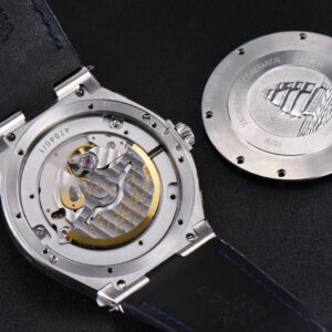 Overseas 47040 MKF 42MM Blue Dial Leather Strap 9015 - Image 14