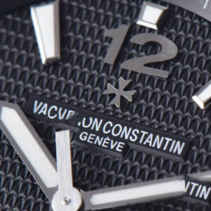 Overseas 47040 MKF 42MM Gray Textured Dial Rubber Strap 9015 - Image 2