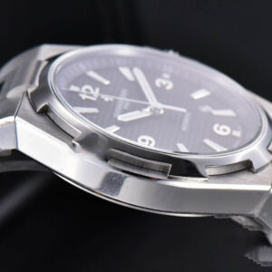 Overseas 47040 MKF 42MM Gray Textured Dial Rubber Strap 9015 - Image 8