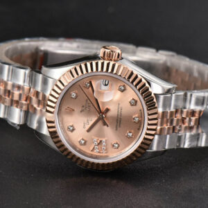 DateJust 28MM Ladies WF RG/SS RG Dial Diamond Marker Jubilee Bracelet A2236 - Image 15
