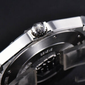 Overseas 47040 MKF 42MM Gray Textured Dial Rubber Strap 9015 - Image 9