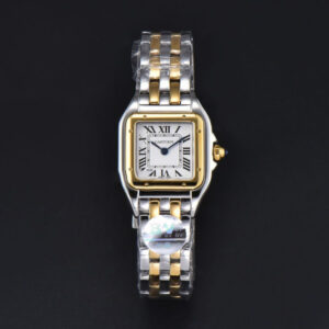 Panthère Secrete Ladies 22mm SS/YG BVF White Dial on SS/YG Bracelet Ronda Quartz - Image 3