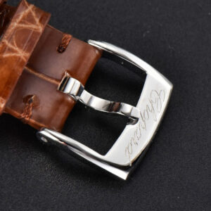 Happy Sport Automatic RG/SS 33mm HWF White Dial Brown Leather Starp A2892 - Image 20