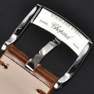 Happy Sport Automatic RG/SS 33mm HWF White Dial Brown Leather Starp A2892 - Image 21