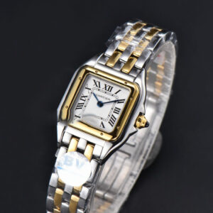 Panthère Secrete Ladies 22mm SS/YG BVF White Dial on SS/YG Bracelet Ronda Quartz - Image 5