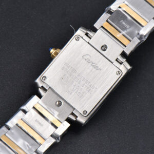 Tank Francaise Small Diamond 25.7mmx21.2mm 8848F YG/SS Bracelet Quartz - Image 2