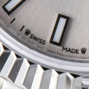 DateJust 28MM WF Silver Dial Lume Marker Jubilee Bracelet A2671 - Image 3