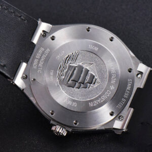 Overseas 47040 MKF 42MM Gray Dial Leather Strap 9015 - Image 3