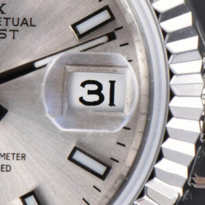 DateJust 28MM WF Silver Dial Lume Marker Jubilee Bracelet A2671 - Image 4
