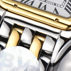 Panthère Secrete Ladies 22mm SS/YG BVF White Dial on SS/YG Bracelet Ronda Quartz - Image 9