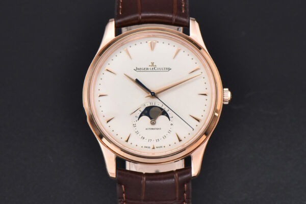 Master Ultra Thin Moonphase 1362520 ZF 39MM RG White Dial Brown Leather Strap A925 V3