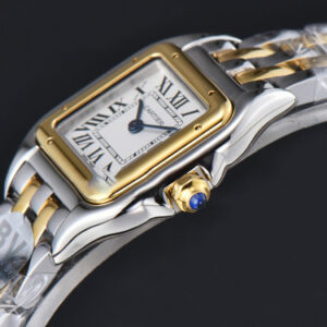 Panthère Secrete Ladies 22mm SS/YG BVF White Dial on SS/YG Bracelet Ronda Quartz - Image 10