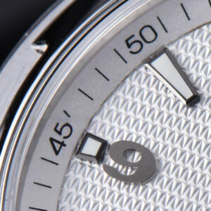 Overseas 47040 MKF 42MM White Textured Dial Leather Strap 9015 - Image 16