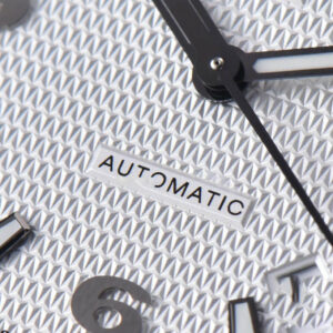 Overseas 47040 MKF 42MM White Textured Dial Leather Strap 9015 - Image 17