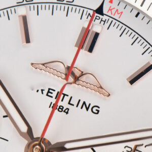 Navitimer B01 43mm BLSF White Dial Black Leather Strap A7750 - Image 19