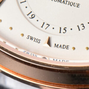 Master Ultra Thin Moonphase 1362520 ZF 39MM RG White Dial Brown Leather Strap A925 V3 - Image 5