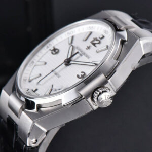 Overseas 47040 MKF 42MM White Textured Dial Leather Strap 9015 - Image 19