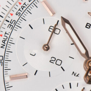 Navitimer B01 43mm BLSF White Dial Black Leather Strap A7750 - Image 20