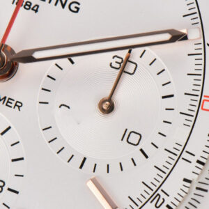 Navitimer B01 43mm BLSF White Dial Black Leather Strap A7750 - Image 21