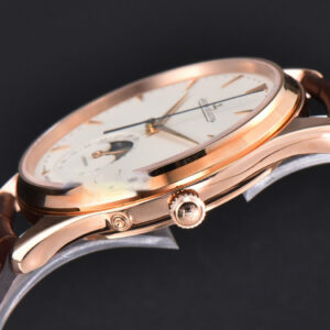 Master Ultra Thin Moonphase 1362520 ZF 39MM RG White Dial Brown Leather Strap A925 V3 - Image 7