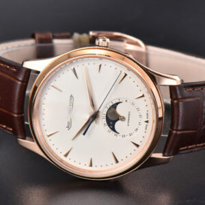 Master Ultra Thin Moonphase 1362520 ZF 39MM RG White Dial Brown Leather Strap A925 V3 - Image 9