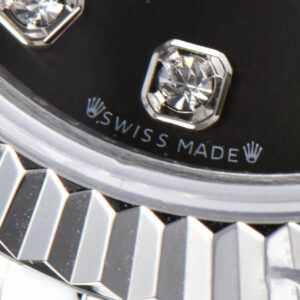 DateJust 28MM WF Gray Dial Diamond Marker Jubilee Bracelet A2671 - Image 4