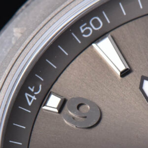 Overseas 47040 MKF 42MM Gray Dial Leather Strap 9015 - Image 8