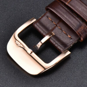 Master Ultra Thin Moonphase 1362520 ZF 39MM RG White Dial Brown Leather Strap A925 V3 - Image 12