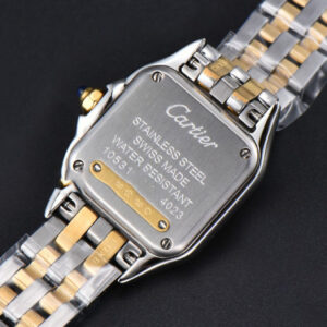 Panthère Secrete Ladies 22mm SS/YG BVF White Dial on SS/YG Bracelet Ronda Quartz - Image 22