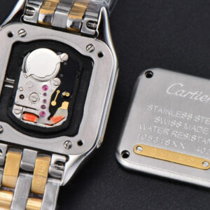 Panthère Secrete Ladies 22mm SS/YG BVF White Dial on SS/YG Bracelet Ronda Quartz - Image 23