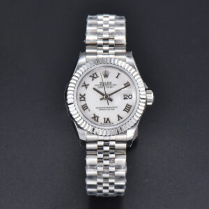 DateJust 28MM WF White Dial Lume Marker Jubilee Bracelet A2671
