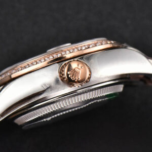DateJust 28MM Ladies WF RG/SS Diamond MOP Dial Diamond Marker Jubilee Bracelet A2236 - Image 14