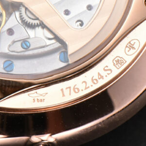 Master Ultra Thin Moonphase 136255J ZF 39MM RG Gray Dial Brown Leather Strap A925 V3 - Image 4