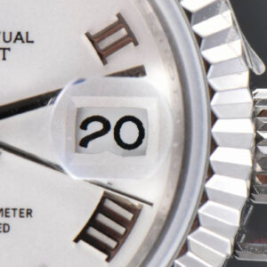 DateJust 28MM WF White Dial Lume Marker Jubilee Bracelet A2671 - Image 5