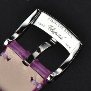Happy Sport Automatic RG/SS 33mm HWF White Dial Grape Leather Starp A2892 - Image 21