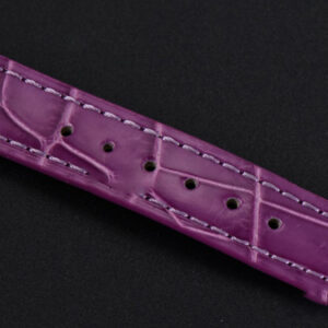 Happy Sport Automatic RG/SS 33mm HWF White Dial Grape Leather Starp A2892 - Image 25