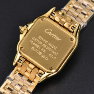 Panthère Secrete Ladies 22mm YG BVF White Dial Diamond Bezel YG Bracelet Ronda Quartz - Image 22